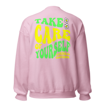 Load image into Gallery viewer, SECRET Take Care P2 Crewneck (Baby Pink)