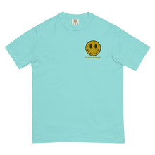 Load image into Gallery viewer, SECRET STFU Smiley Tee (Aqua)