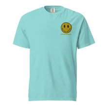 Load image into Gallery viewer, SECRET STFU Smiley Tee (Aqua)