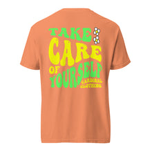 Load image into Gallery viewer, SECRET Take Care P2 Tee (Tangerine)