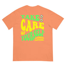 Load image into Gallery viewer, SECRET Take Care P2 Tee (Tangerine)