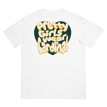 Load image into Gallery viewer, SECRET Pretty Girls Tee (Go Pack Go - Green Heart)