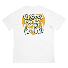 Load image into Gallery viewer, SECRET Pretty Girls Tee (Go Pack Go - Yellow Heart)