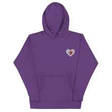 Load image into Gallery viewer, Heart Logo Hoodie (Purple)