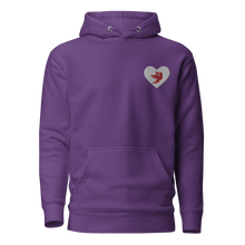 Load image into Gallery viewer, Heart Logo Hoodie (Purple)