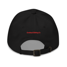 Load image into Gallery viewer, Cardinal Dad Hat (Black)
