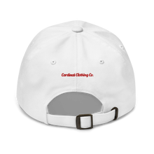Load image into Gallery viewer, Cardinal Dad Hat (White)
