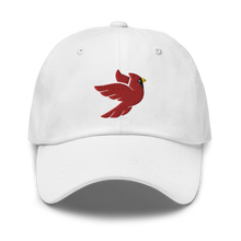 Load image into Gallery viewer, Cardinal Dad Hat (White)
