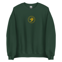 Load image into Gallery viewer, Cardinal Yellow Logo Crewneck (Green)
