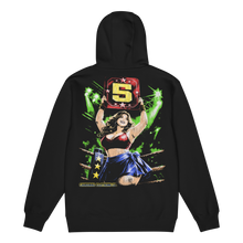 Load image into Gallery viewer, Round 5 Ring Girl Zip Up Hoodie (Black)
